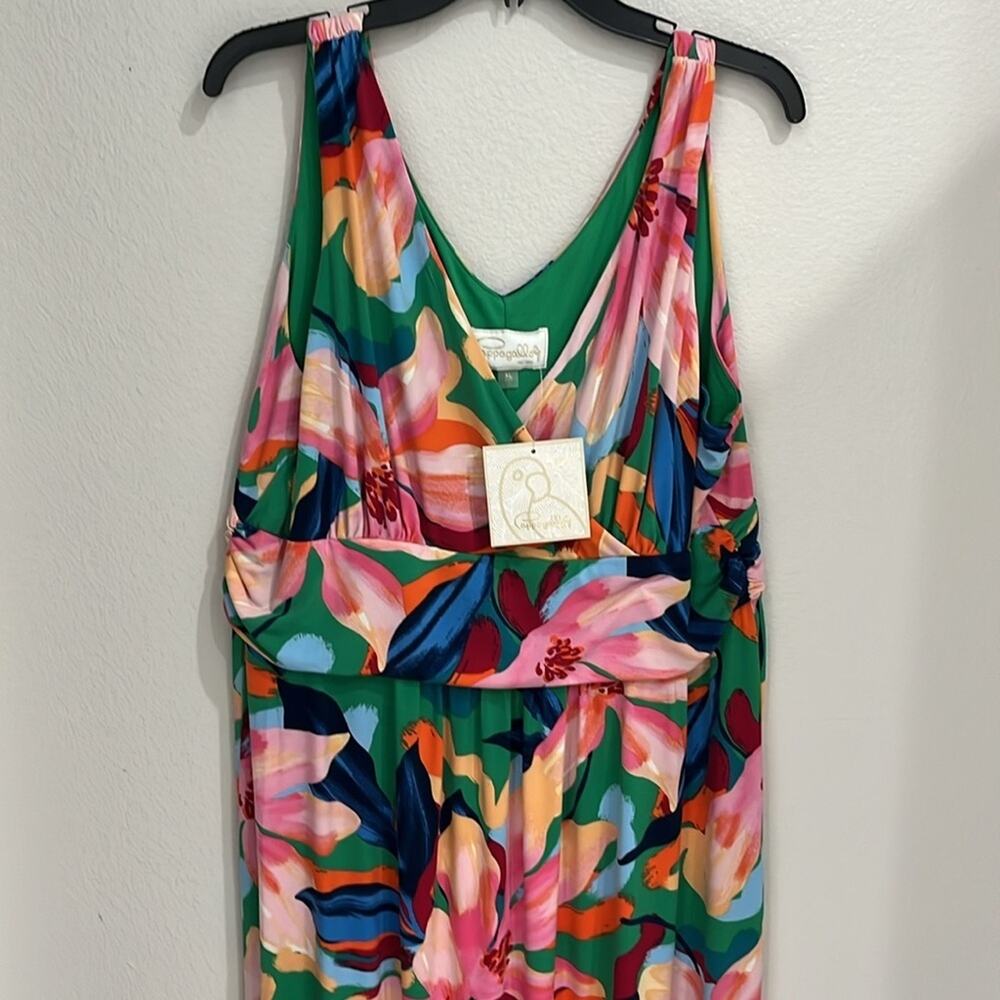 Pappagallo Tropical‎ Floral Dress Size XL